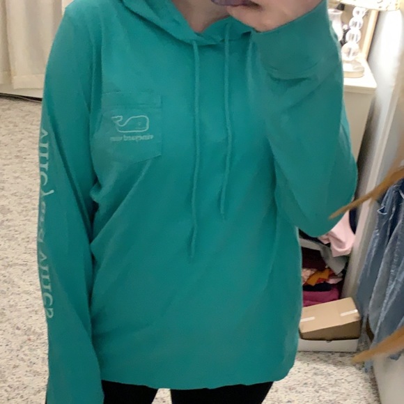 long sleeve shirt with hoodie - Picture 1 of 4
